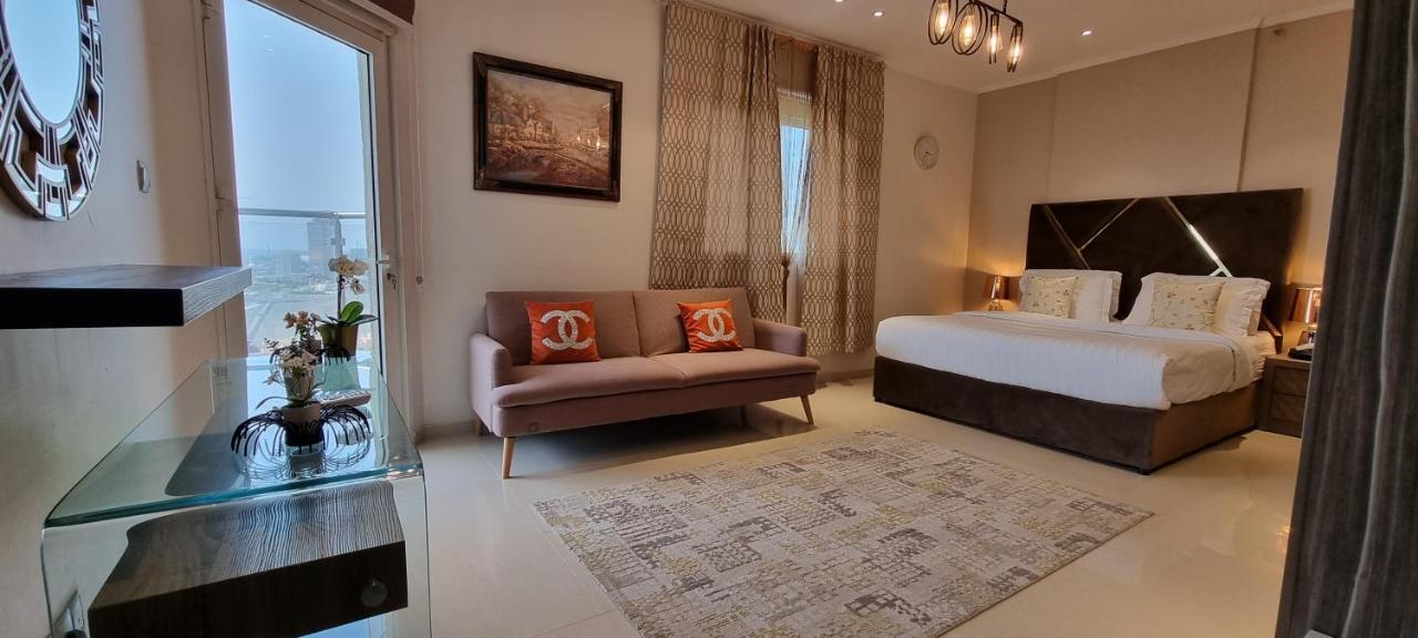 Appartement مطلة على البحر والفورمولا ببرج المسارات *